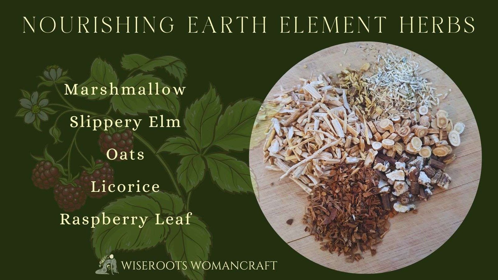 Cyclical Seasonal Wisdom - Late Summer - Earth Element 3 Kitchen Witch FB Templates Facebook Cover 12