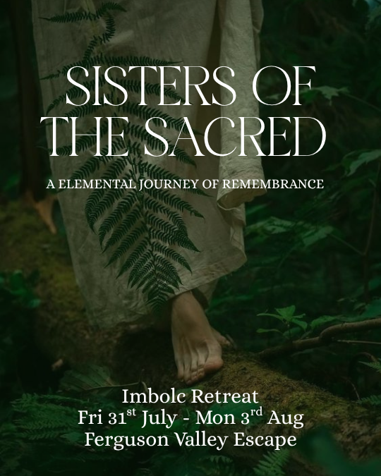 Medicine Woman Retreat Flyer